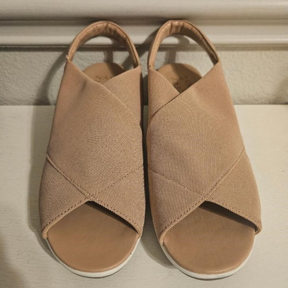 Women's Natualizer Isabella Slingback Wedge Sandal Vintage Mauve Size 9.5M